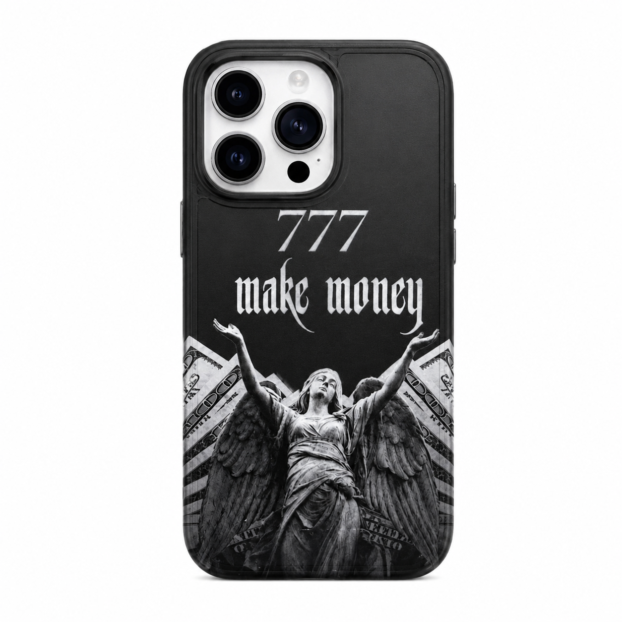 CASE MONOPOLIO NEGRO MATE IPH 12 PRO MAX