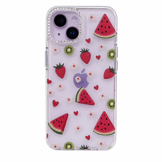 CASE BRILLOS FRUTAS IPH 14/15 PLUS