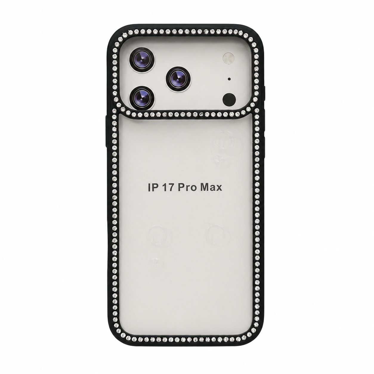 CASE DIAMOND NEGRO IPH 17 PRO MAX
