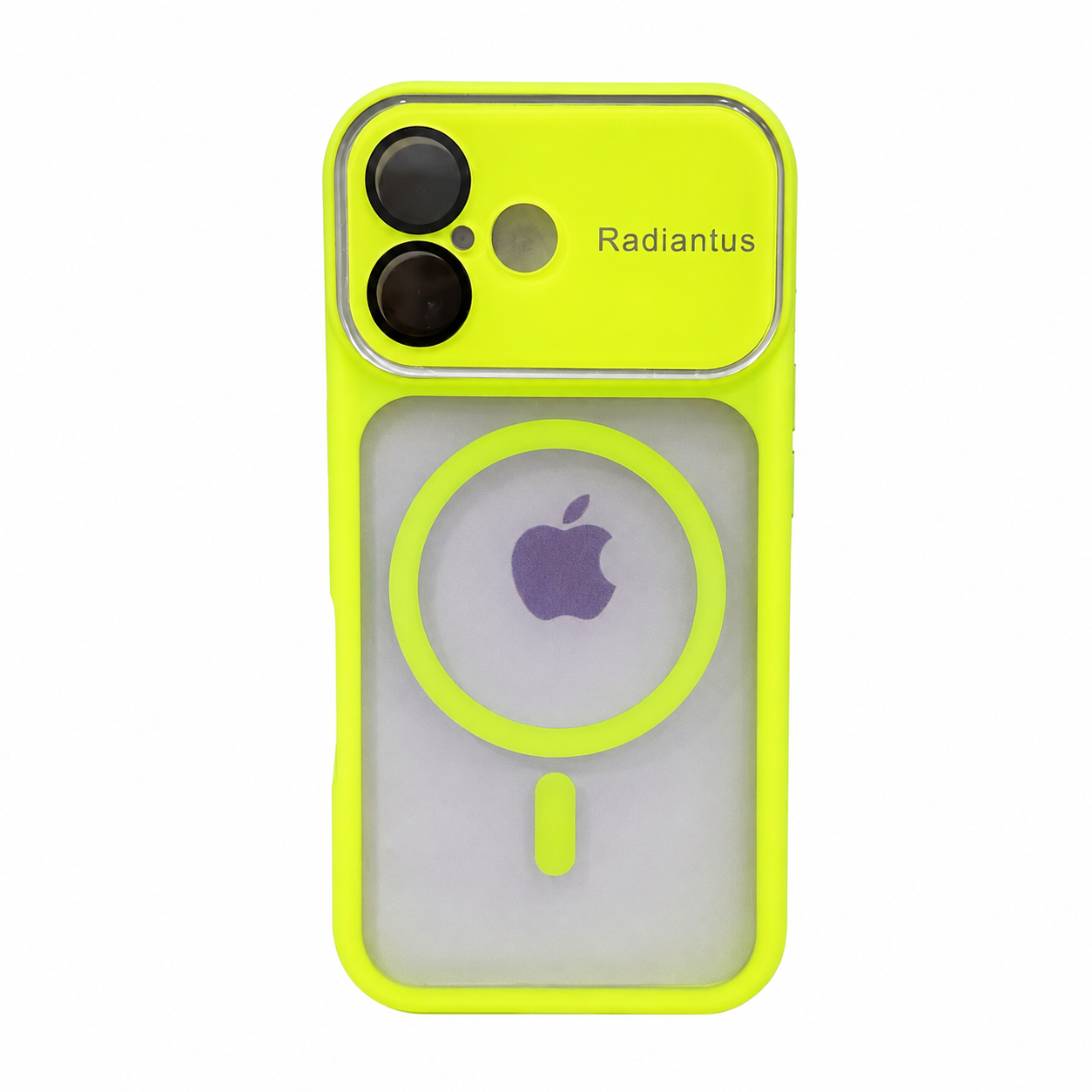 CASE VERDE NEON MGS P CAMARA IPH 17