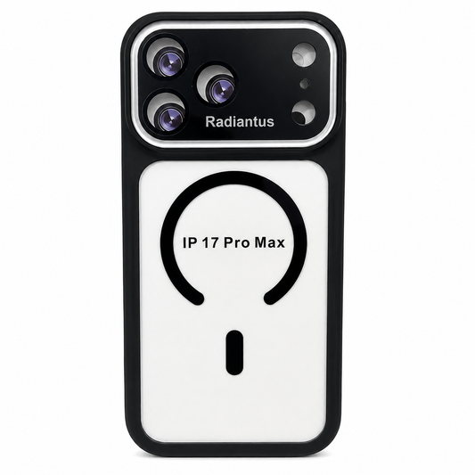 CASE NEGRO MGS P CAMARA IPH 17 PRO MAX