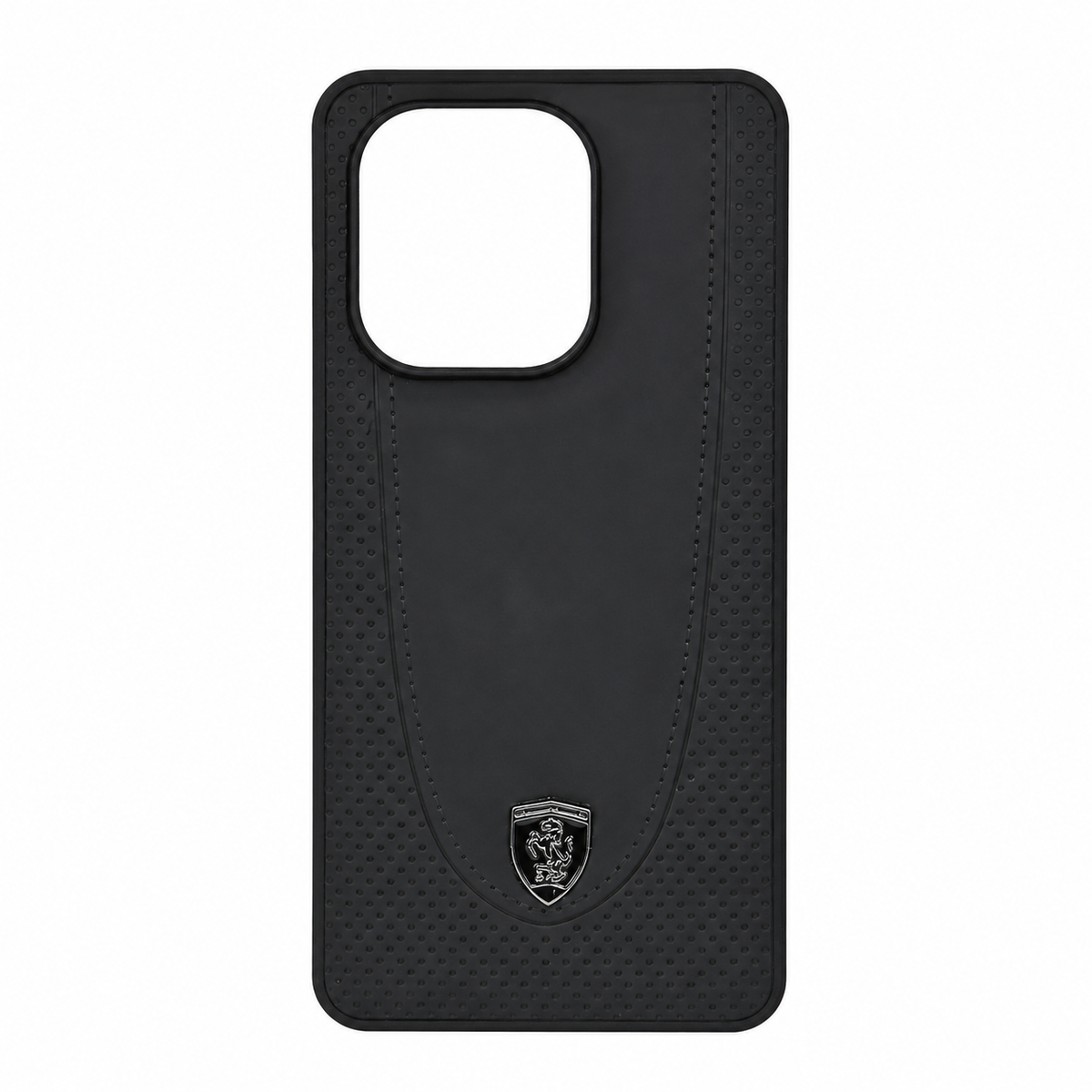 CASE CUERO NEGRO MATE FERRARI RM NOTE 13 4G