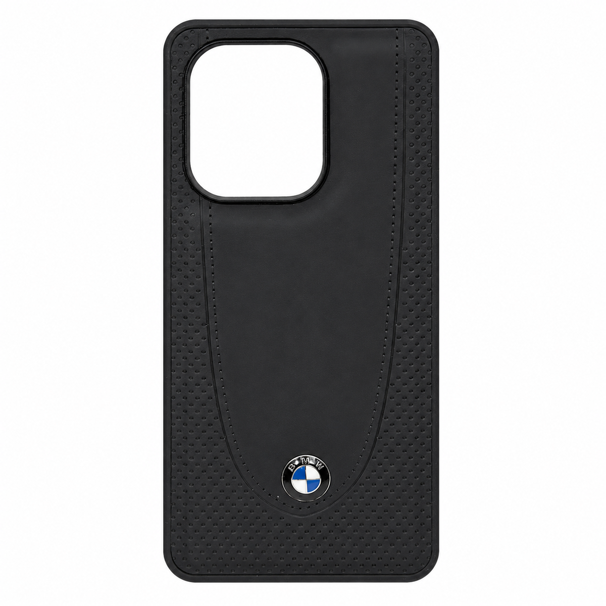 CASE FIBRA Y CUERO NEGRO BMW RM NOTE 13 4G