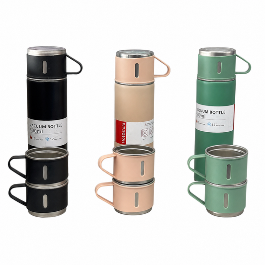 TERMO CAFETERO MAS 3 VASOS