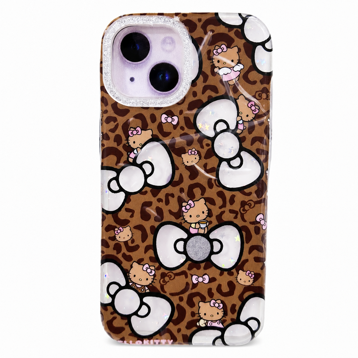 CASE H KITTY ANIMAL PRINK COQUETE MAS AROS IPH 13/14/15