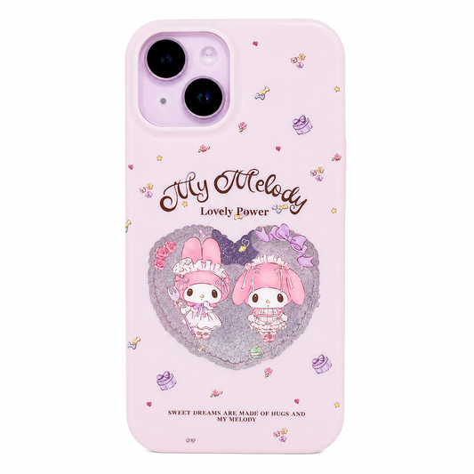 CASE MY MELODY PINK MAS AROS IPH 13/14/15