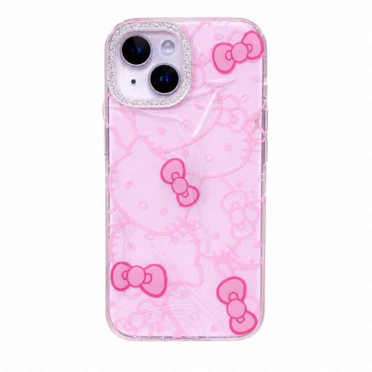 CASE KITTY COQUETE MAS AROS IPH 13/14/15
