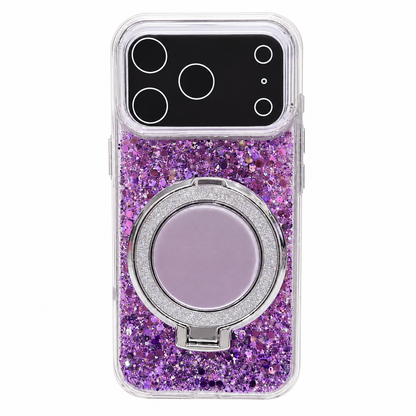 CASE ESPEJO CON SOPORTE MORADO IPH 17 PRO