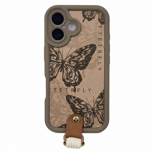 CASE ANTICHOQUE MARIPOSA CAFE IPH 16