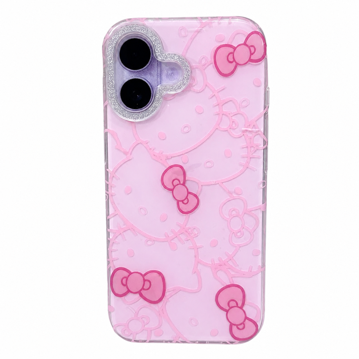 CASE KITTY COQUETE MAS AROS IPH 16/17