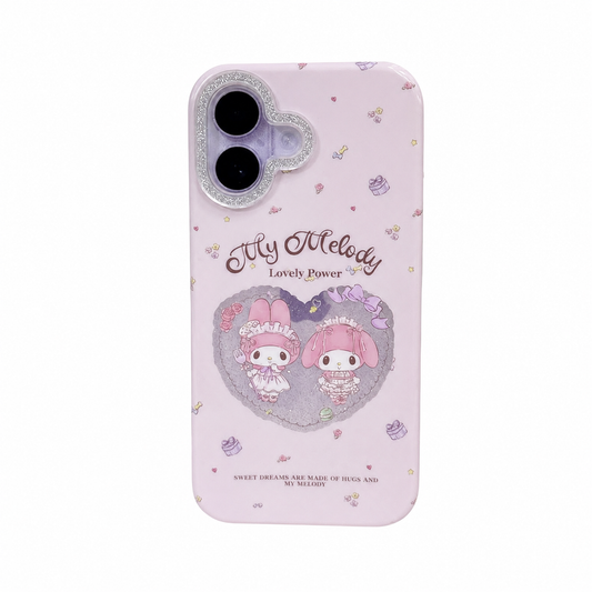 CASE MY MELODY PINK MAS AROS IPH 16/17