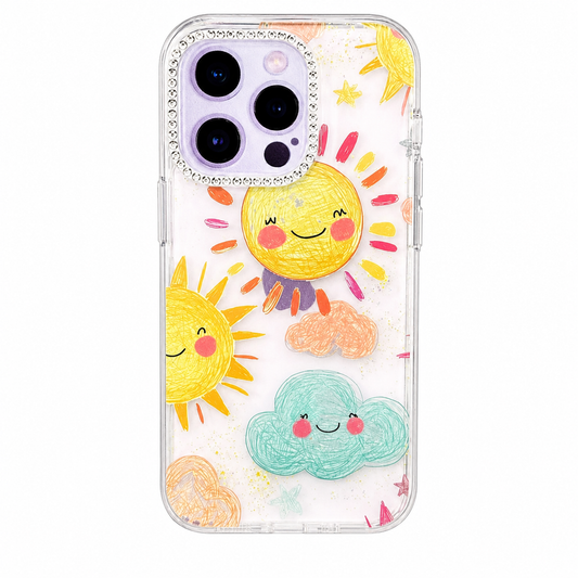 CASE SOL BRILLOS IPH 14 PRO