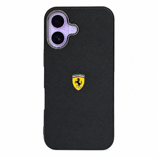 CASE FERRARI CUERO IPH 16