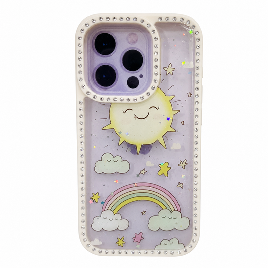 CASE DIAMOND DOBLE SOL IPH 15 PRO MAX