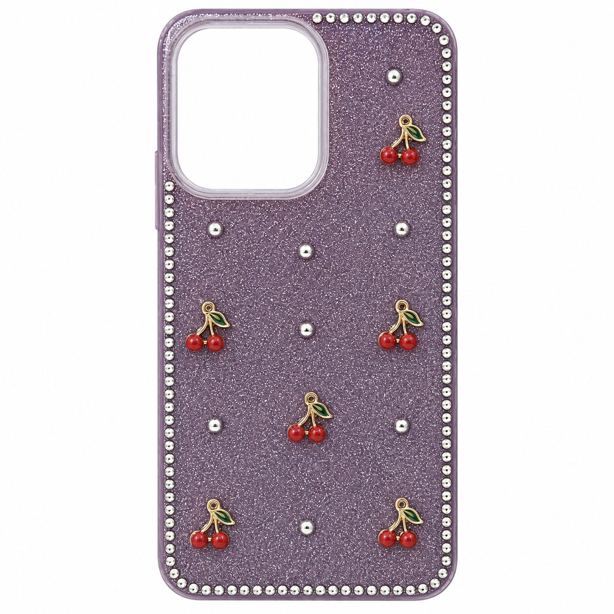 CASE CEREZA MORADA REDMI 15C
