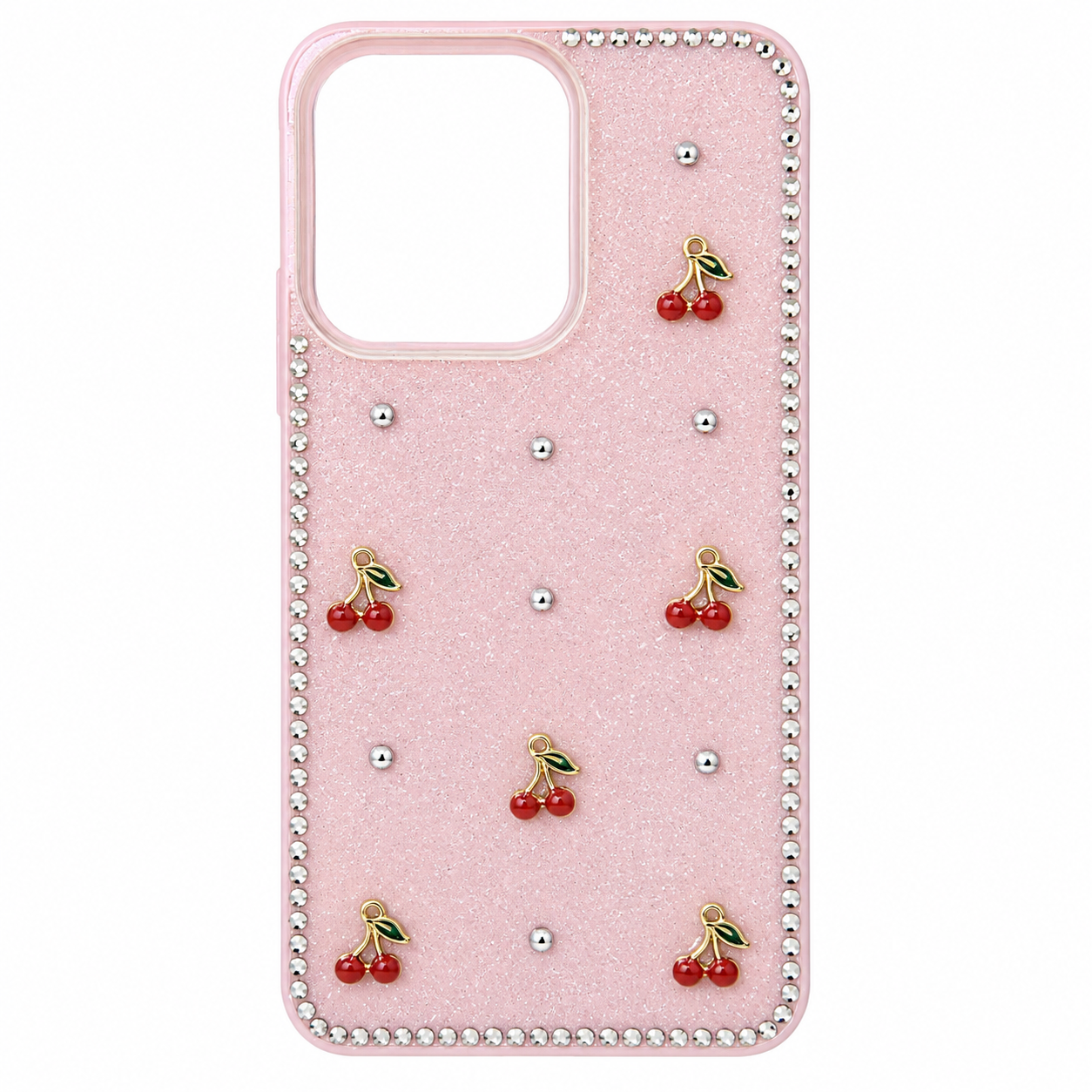 CASE CEREZA ROSA REDMI 15C