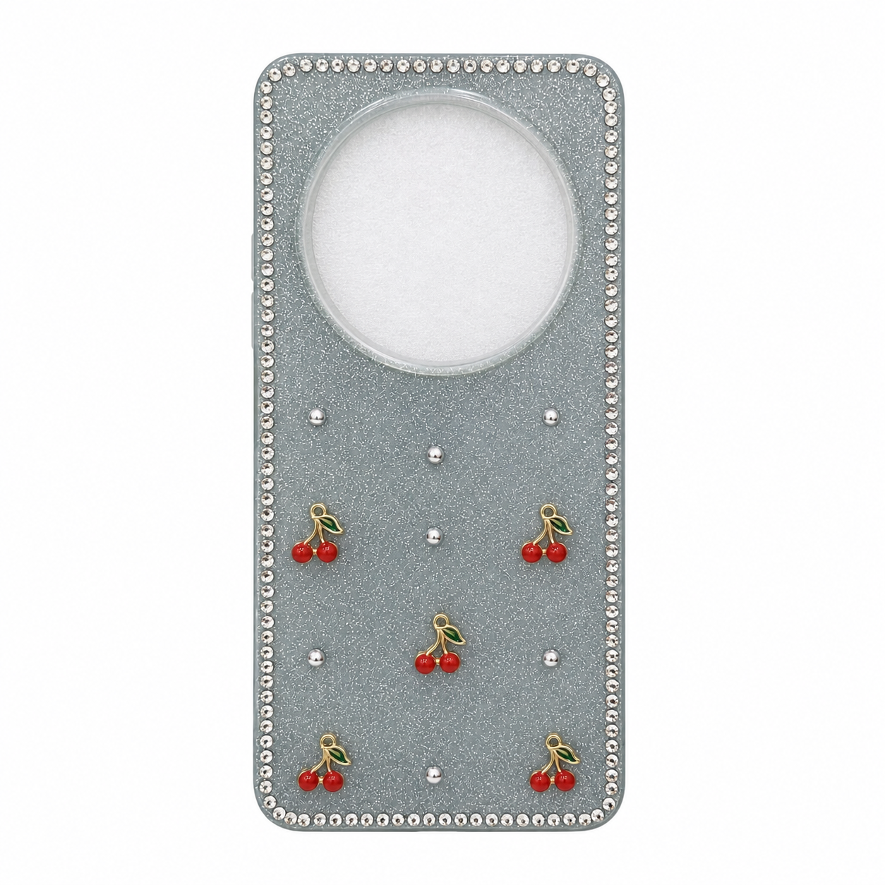 CASE CEREZA VERDE REDMI 14C