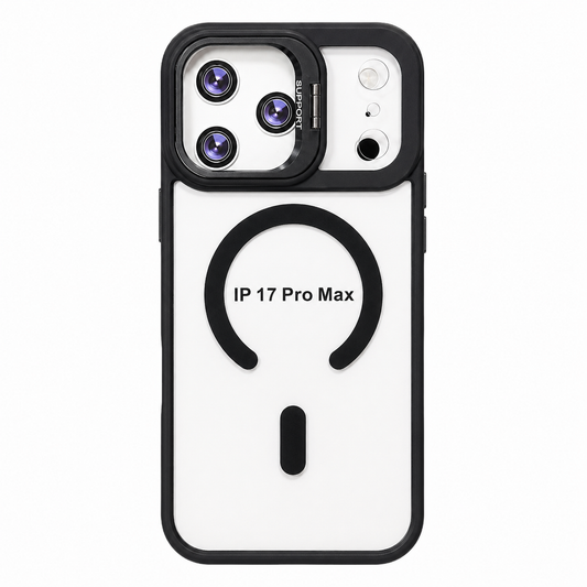 COMBO MGS CON SOPORTE NEGRO IPH 17 PRO MAX