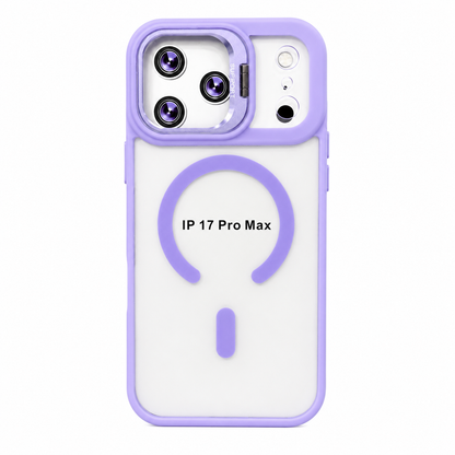 COMBO MGS CON SOPORTE LILA IPH 17 PRO MAX