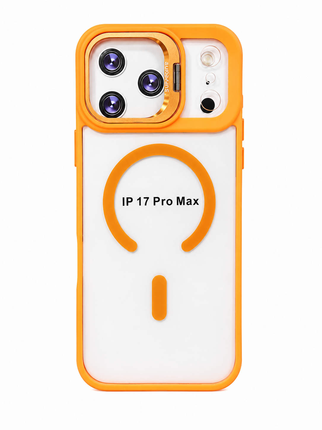 COMBO MGS CON SOPORTE NARANJA IPH 17 PRO MAX