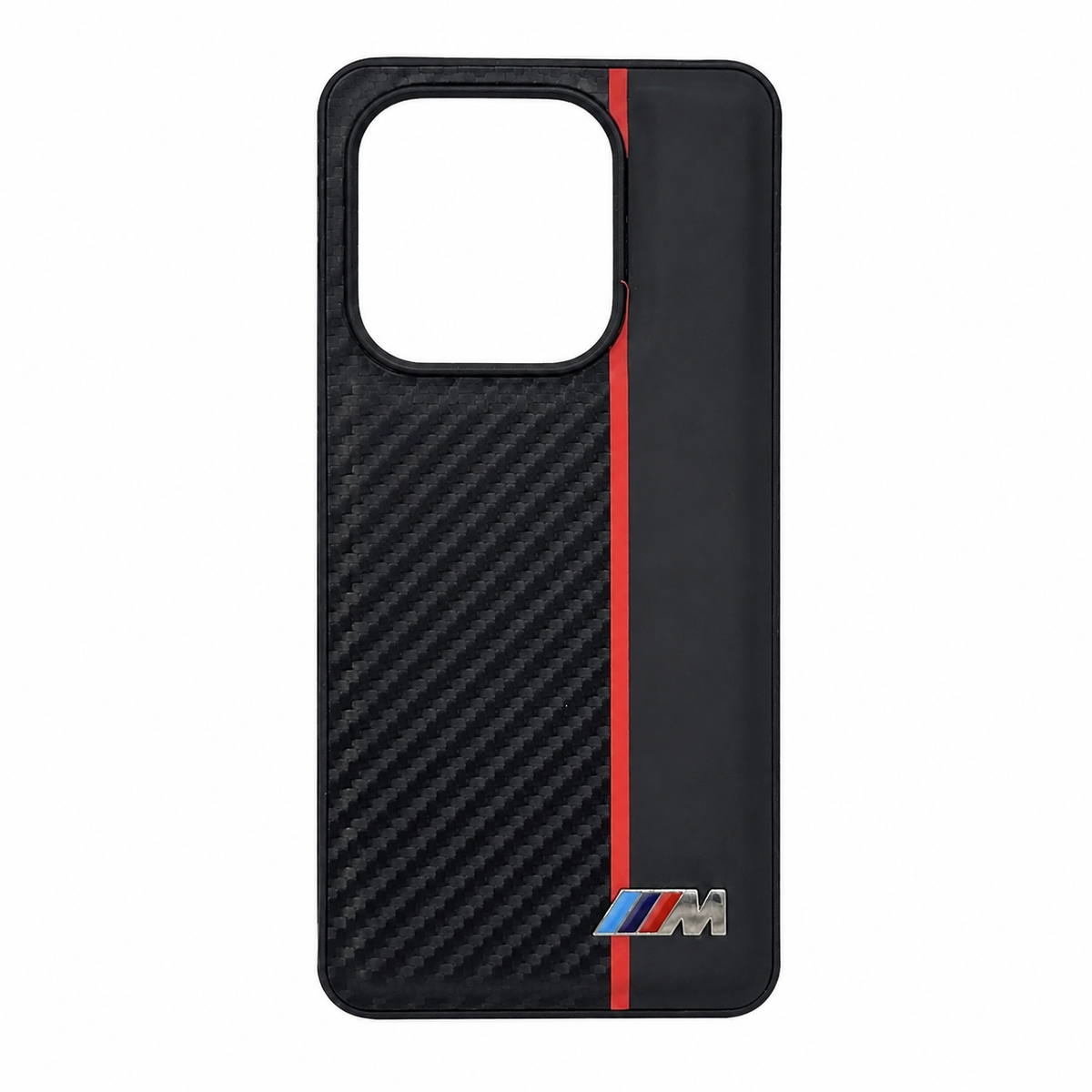 CASE FIBRA Y CUERO NEGRO BMW RM NOTE 14 4G