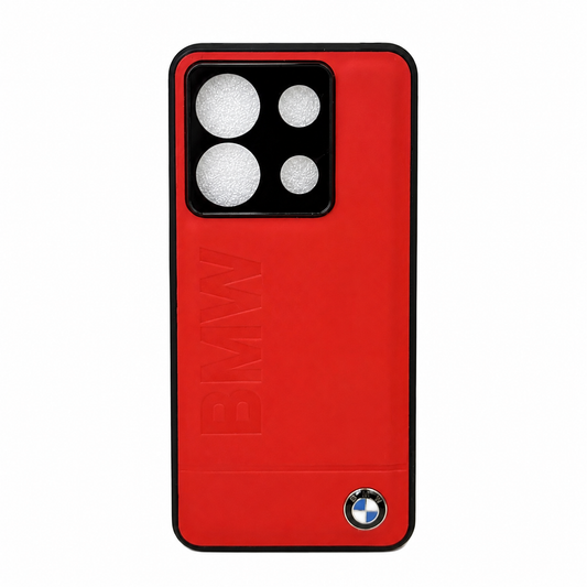 CASE ROJO GAMUSA BMW RM NOTE 13 PRO 5G