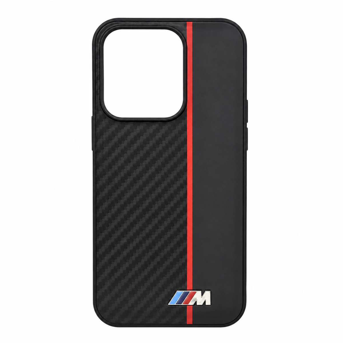 CASE FIBRA Y CUERO NEGRO BMW RM 15C