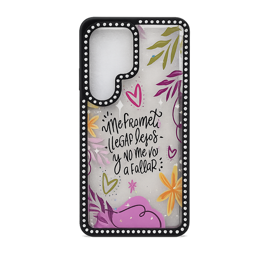 CASE DIAMOND DOBLE FRASE SM S25 ULTRA