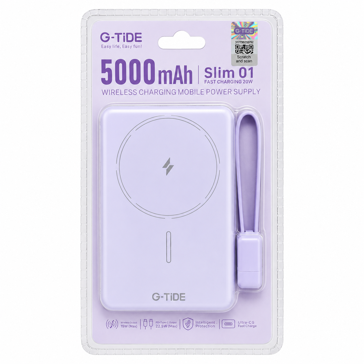 POWER BANK G-TIDE 5MAH