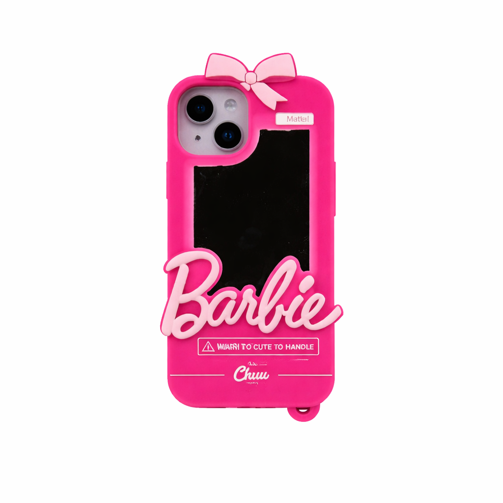 barbie silicona espejo iph 13/14