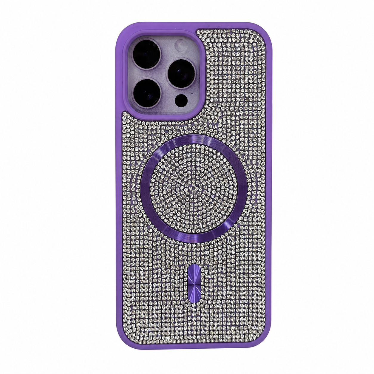 CASE PIEDRAS LILA MGS IPH 15 PRO MAX
