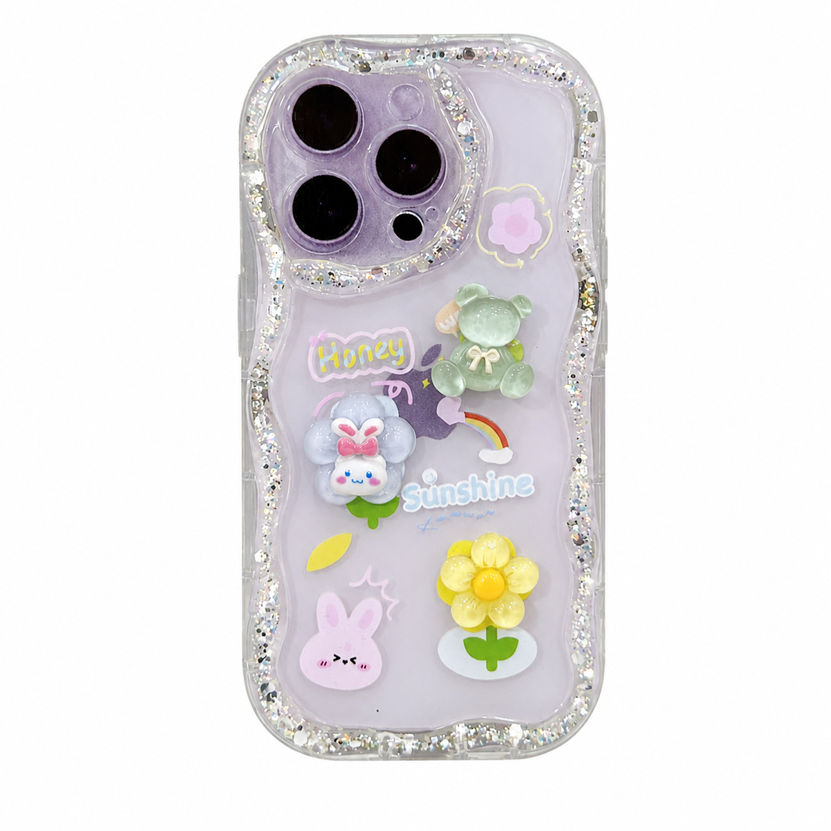 CASE B BRILLOS Y PINES TIERNOS IPH 13 PRO