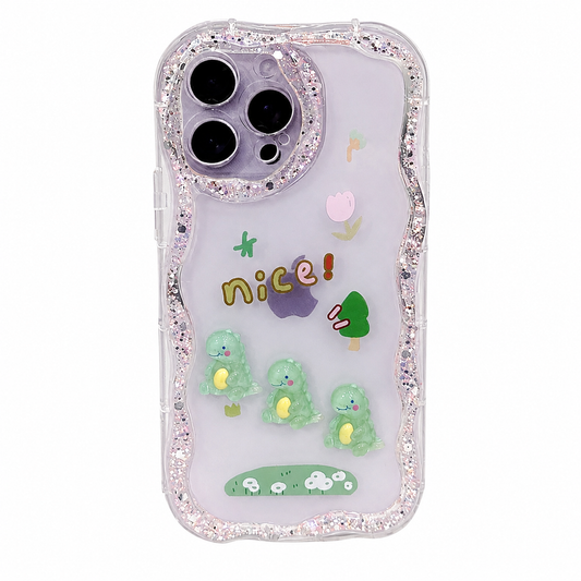 CASES B BRILLOS PINES TIERNOS IPH 12 PRO