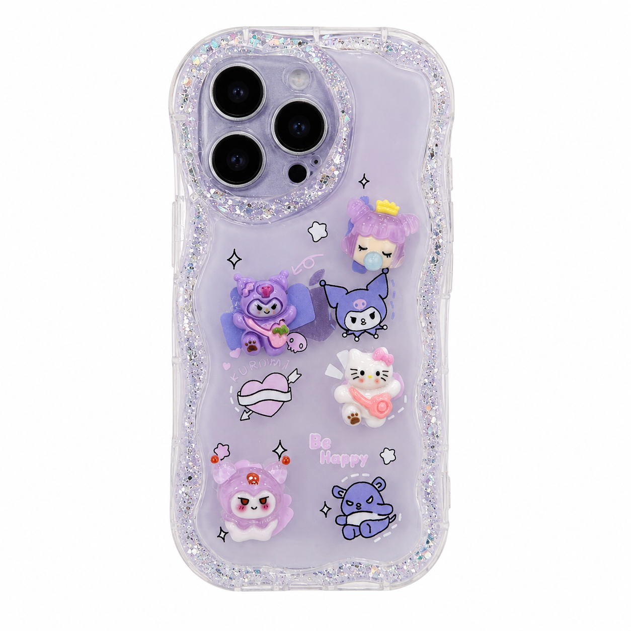 CASE B BRILLOS Y PINES TIERNOS IPH 13 PRO
