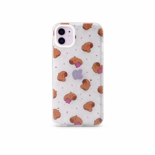 GLITTER CAPIBARA IPH 11