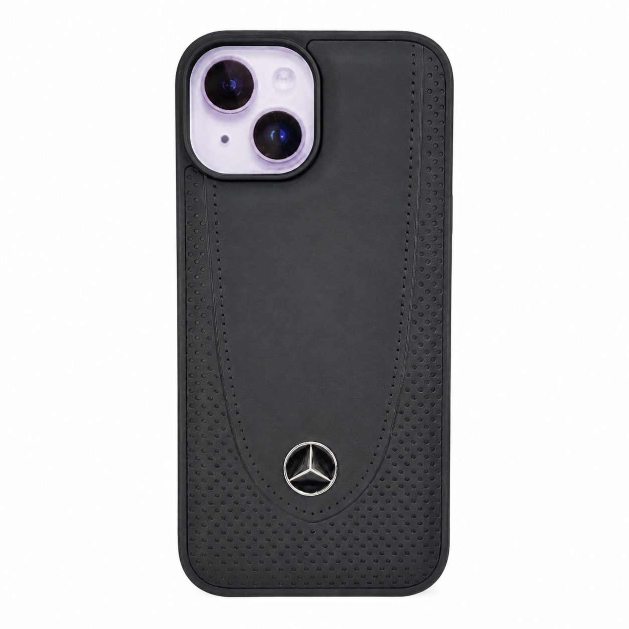 CASE CUERO NEGRO MATE MAZDA IPH 13/14/15