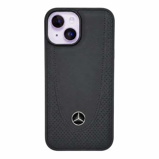 CASE CUERO NEGRO MATE MAZDA IPH 13/14/15