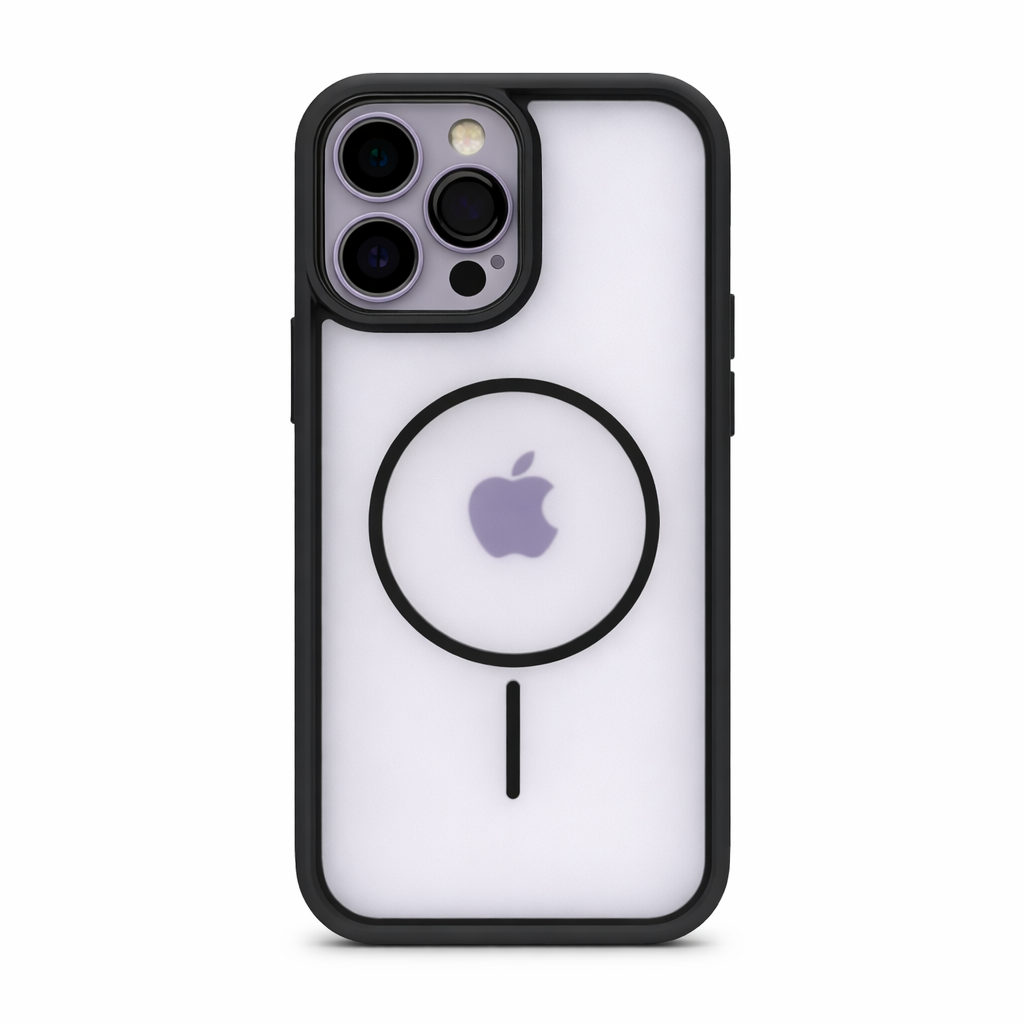 CASE BORDE TRANSPIRADO NEGRO IPH 16 PRO