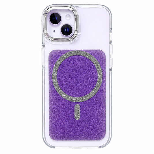 CASE ESCARCHA NEGRO MGS IPH 13/14/15