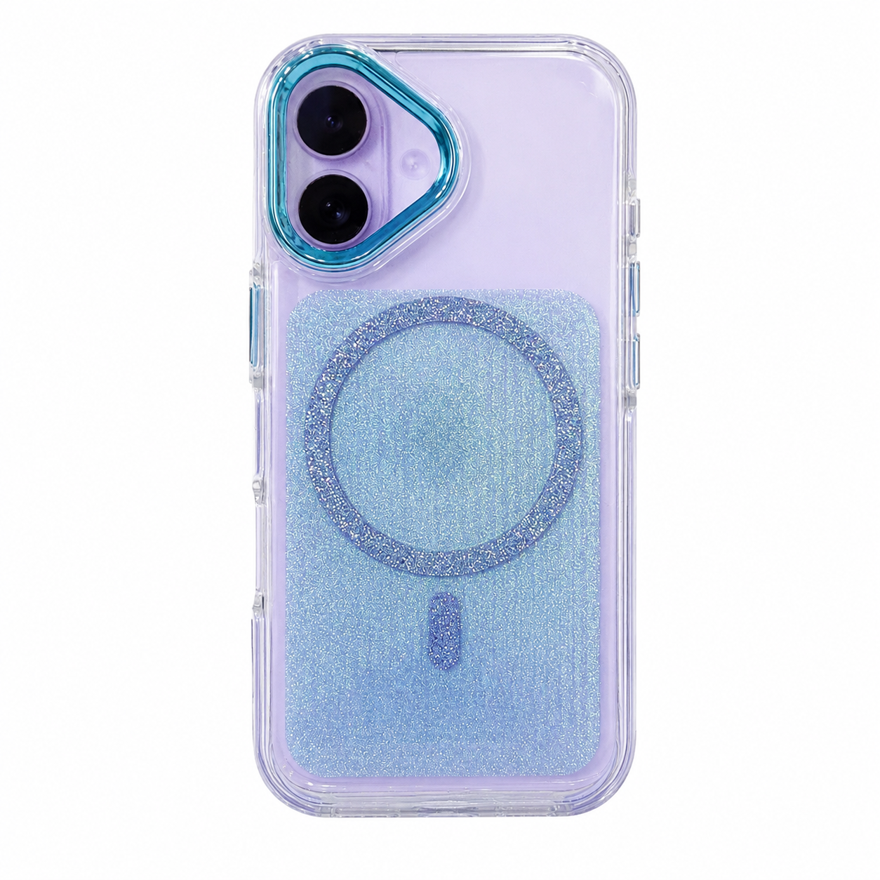 CASE ESCARCHA CELESTE MGS IPH 16/IPH 17