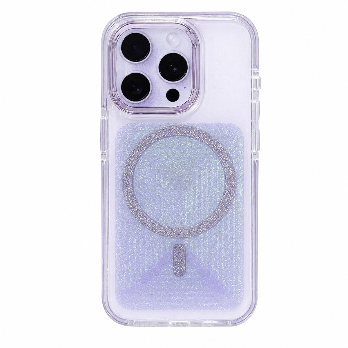 CASE ESCARCHA LILA MGS IPH 15 PRO