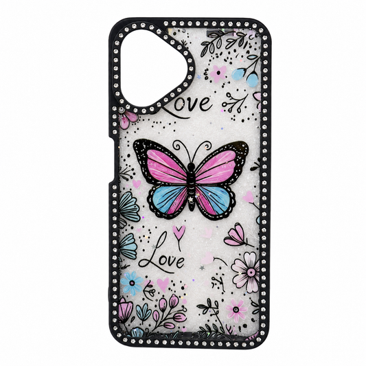 CASE DIAMOND DOBLE MARIPOSA SM A06