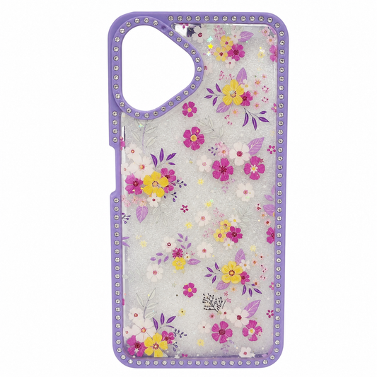 CASE DIAMOND DOBLE FLORES SM A06