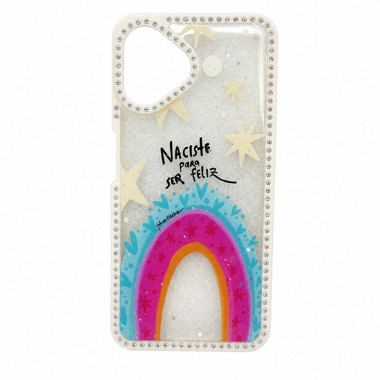 CASE DIAMOND DOBLE ARCOIRIS SM A06