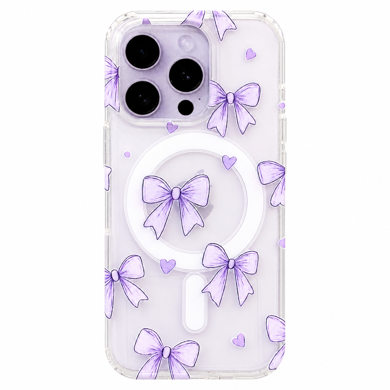 CASE MAGSAFE LAZO LILA CON STRAP IPH 16 PRO
