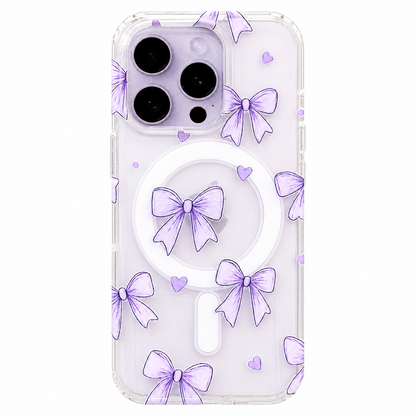 CASE MAGSAFE LAZO LILA CON STRAP IPH 16 PRO