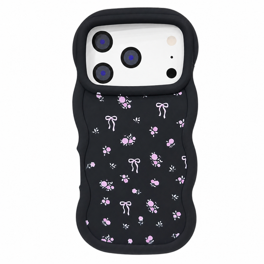 CASE ANTIGOLPES LAZO COQUETE NEGRO IPH 17 PRO