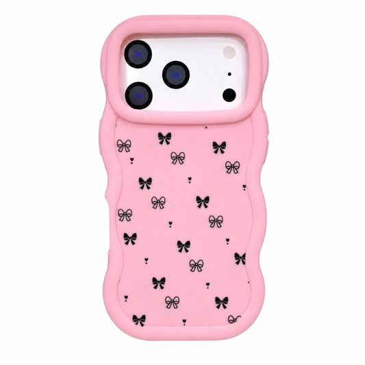 CASE ANTIGOLPES LAZO COQUETE ROSA IPH 17 PRO