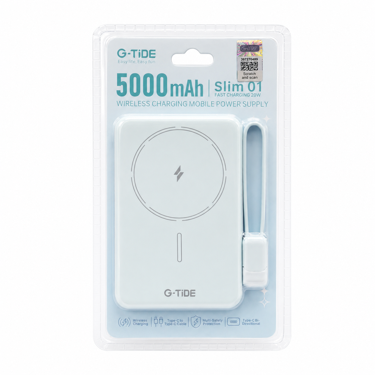 POWER BANK G-TIDE 5MAH