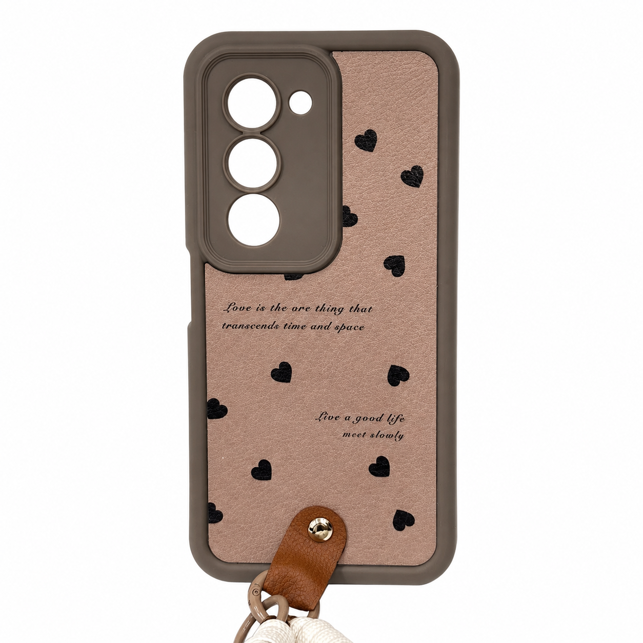 CASE ANTICHOQUE CORAZONES CAFE REDMI 15